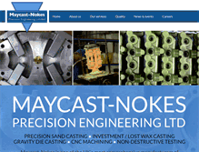 Tablet Screenshot of maycast.co.uk